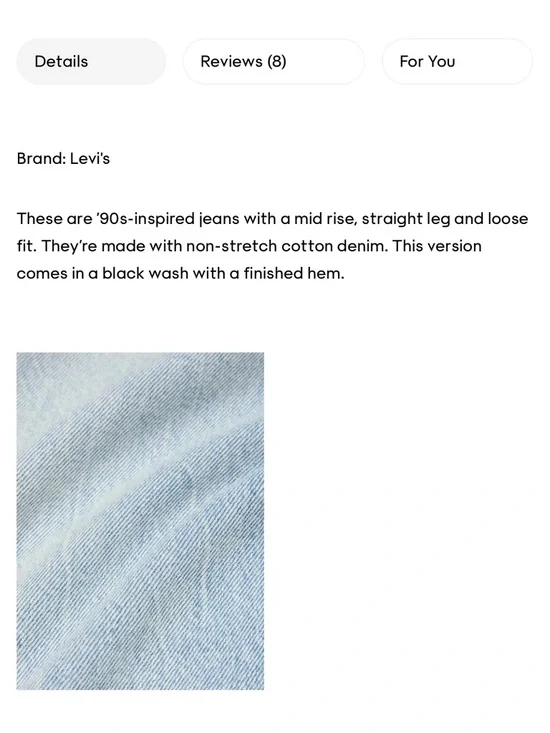 Levi’s baggy dad - Picture 5 of 7